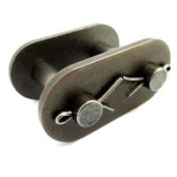 片山チエン KANA 小判型チェーン ジョイントリンク KANA80F-JL 1個（直送品）