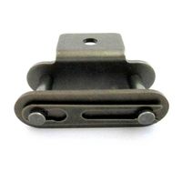 片山チエン KANA ニバイピッチA1/A2形アタッチメント付ローラチェーン ジョイントリンク KANAC2050-A1JL 1個（直送品）