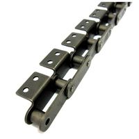 片山チエン KANA ニバイピッチA1/A2形アタッチメント付ローラチェーン KANAC2040-ALLA2T 1個（直送品）