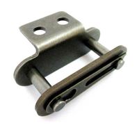 片山チエン KANA ニバイピッチA1/A2形アタッチメント付ローラチェーン ジョイントリンク KANAC2040-A2JL 1個（直送品）