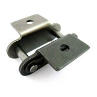 片山チエン KANA ニバイピッチK1/K2形アタッチメント付ローラチェーン ジョイントリンク KANAC2050-K1JL 1個（直送品）