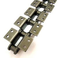 片山チエン KANA ニバイピッチK1/K2形アタッチメント付ローラチェーン KANAC2080H-ALLK2T 1個（直送品）