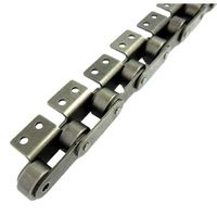 片山チエン KCM ニバイピッチアタッチメント付ローラチェーン C2042-ALLA2T 1個（直送品）