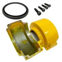 片山チエン KANA チェーンカップリング ケース 片側固定・Z形オイルシール式 12022C 1個（直送品）