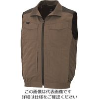 アイトス 空調服用ベスト(空調服TM) モカ 5L AZ30697-024-5L 1着 213-7455（直送品）