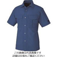 アイトス 半袖シャツ(男女兼用) ブルー M 1637-006-M 1着 144-3993（直送品）