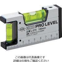 アカツキ製作所（Akatsuki MFG） KOD 箱型アルミレベル（300mm） L-270-30 1本 851-1367（直送品）