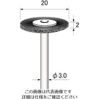 アルゴファイルジャパン（ARGOFILE） アルゴファイル ダイヤモンドブラシ BDN3019 1本 205-6429（直送品）