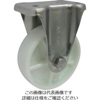 ヨドノ ナイロン車輪ステンレス製固定車付 PKA100 1個 131-3932（直送品）