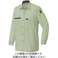 アイトス 長袖シャツ(男女兼用)(薄地) アースグリーン 3L 5365-005-3L 1着 144-0912（直送品）