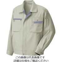 アイトス 長袖サマーブルゾン アースグレー×ミストバイオレット 4L 5320-004-4L 1着 145-3245（直送品）