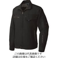 アイトス 長袖サマーブルゾン(男女兼用) ブラック 3L 30430-010-3L 1着 143-6060（直送品）