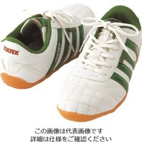 アイトス セーフティーシューズ(4本ライン) ホワイトXネイビー 22.0 AZ-51603-001-22.0 1足 166-1285（直送品）