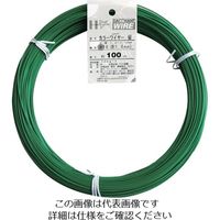 ダイドーハント DAIDОHANT カラーワイヤー 緑 #16(1.6mm) 1Kg巻 00054015 1巻 122-8384（直送品）
