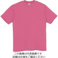 アイトス Tシャツ(男女兼用) ホットピンク S MT180-025-S 1着 145-0797（直送品）