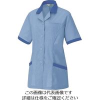 アイトス 半袖スモック サックス 5L 5369-007-5L 1着 143-4384（直送品）