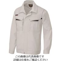 アイトス 長袖サマーブルゾン(男女兼用) シルバーグレー×ブラック 5L 5550-003-5L 1着 145-3304（直送品）