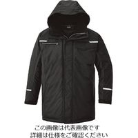 アイトス 制電防寒コート ブラック AZ9365-010-M 1着 226-1331（直送品）