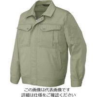 アイトス 長袖サマーブルゾン(男女兼用) アースグリーン M 5660-005-M 1着 144-5474（直送品）