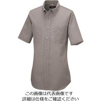アイトス 半袖ボタンダウンシャツ(コードレーン)(男女兼用) ブラック SS 50402-110-SS 1着 143-1743（直送品）