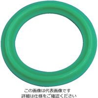 フジトク ウルトラシリコン8 ヘルールパッキン 2.5S 緑 ZUS-2.5S-FG 1個 795-1248（直送品）