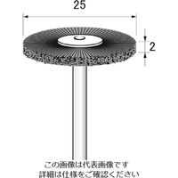 アルゴファイルジャパン アルゴファイル 研磨砥粒ブラシ BAN3018 1本 205-6468（直送品）