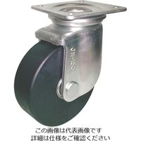 ヨドノ 重荷重用導電MCナイロン車輪(ベアリング入)自在金具付 HEMC-JM100CD 1個 857-4685（直送品）