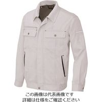 アイトス 長袖サマーブルゾン(男女兼用) シルバーグレー×ブラック 5L 5560-003-5L 1着 144-5491（直送品）