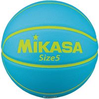 ミカサ バスケットボール 5号（小学生）レジャー用水色B530Y-MC-LB　2個（直送品）