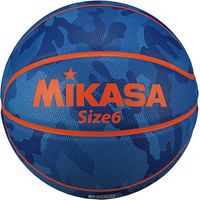 ミカサ バスケットボール 6号（女性：中学生以上）レジャー用ブルーB630Y-CF-BL　2個（直送品）