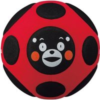 ミカサ くまモンスマイルボール 赤/黒 SL3-KM-RBK　3個（直送品）