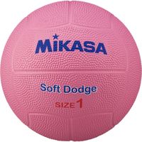 ミカサ ソフトドッジボール 0号 (幼児~小学校低学年向け) ピンク