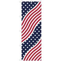 東京製旗 のぼり旗　ウェーブスター アメリカ USA 国旗柄風　国旗柄のぼりシリーズ 34997 1枚（直送品）