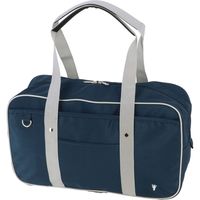 スクール用品 通学バッグ スポーツバッグ型 ネイビー×グレー 101373 1セット(2入) フットマーク（直送品）