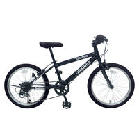 送料無料 GRAPHIS (グラフィス) 子供用自転車 クロスバイク 20インチ シマノ6段変速 スキュワー GR-001K20-BK（直送品）
