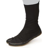 莊快堂 荘快　軽快たび　小馳12枚　黒　26ｃｍ 1847233007 1足（直送品）