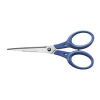 コクヨ はさみ テピタ リングサイズ 大 リング内径38mm 青 ハサミ ハサ-152B 1セット（5本）