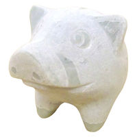 いよせき いのしし 猪 置物