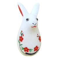 いよせき うさぎ 置物