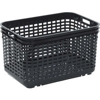 和泉化成 タフバスケット角2型 BK 4906137925116 1個（直送品