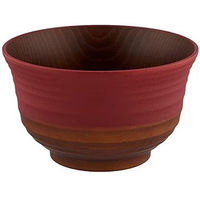 カノー 日本伝統色 羽反塗分丼 古代朱 4968982737351 1個（直送品）