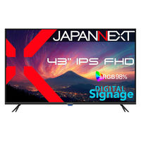 JAPANNEXT 43インチ4K対応ワイド液晶モニター 大型モニター純正