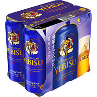 ビール サッポロ エビス プレミアムエール 缶 500ml 6本