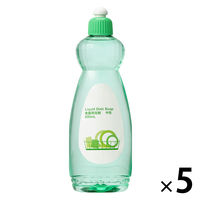【アスクル限定】食器用洗剤　中性   600mL  1セット（5個）　ミツエイ オリジナル