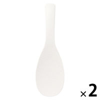 無印良品 ご飯がつきにくい しゃもじ 約２２ｃｍ 1セット（1個×2） 良品計画