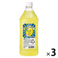 果実の酒 よだれモンサワー ペット 18度 1.8L 1セット（3本） ニッカ リキュール　業務用　大容量