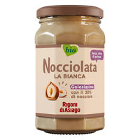 リゴーニ　ノチオラタ　オーガニック ヘーゼルナッツチョコレートスプレッド　ホワイト 250g 1個  有機 ジャム