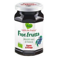 砂糖不使用 リゴーニ オーガニック フルーツスプレッド ブルーベリー 250g 1個 有機 フィオール ディ フルッタ ジャム