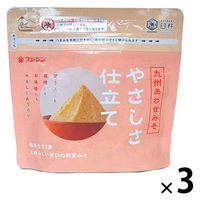 富士甚醤油 九州あわせみそ 450g 1セット（1個×3）(麹たっぷり甘口味噌）使いやすいジップ付き コンパクト　やさしさ仕立て