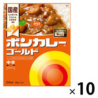 ボンカレーゴールド 中辛 180g 1セット（1個×10）大塚食品